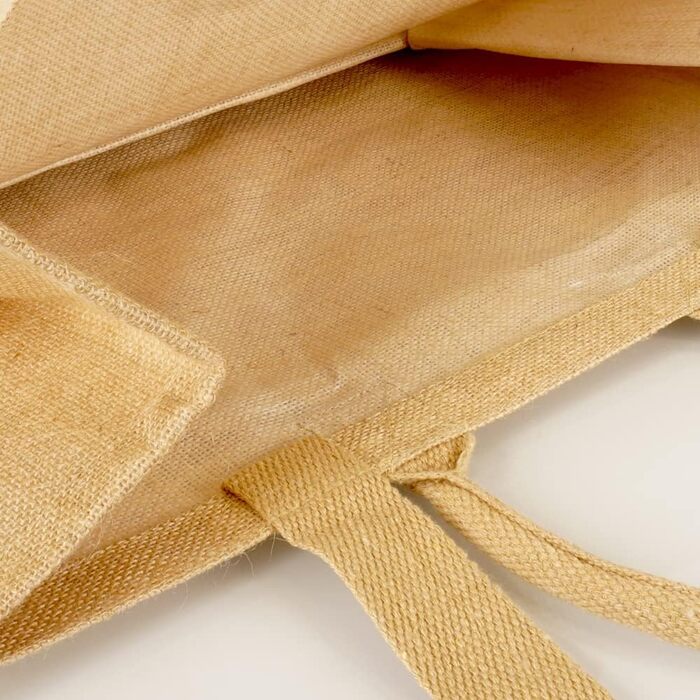 Еко-сумка з джуту XL, набір 3 шт, багаторазова, для покупок, Jute statt Plastik JB1415XL