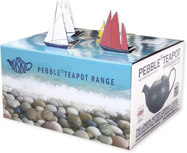 Чайник LONDON POTTERY Pebble з ситечком для заварювання чаю, керамічний, 500 мл, світло-блакитний