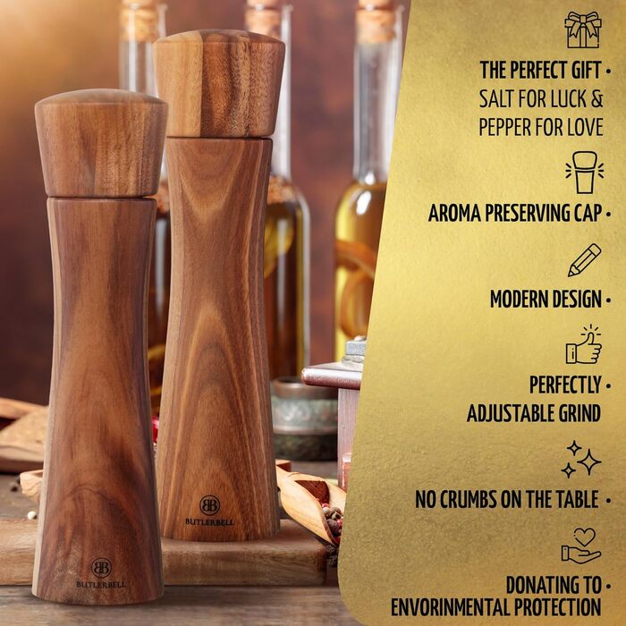Набір дров Salt & Pepper Mill у розкішній подарунковій коробці