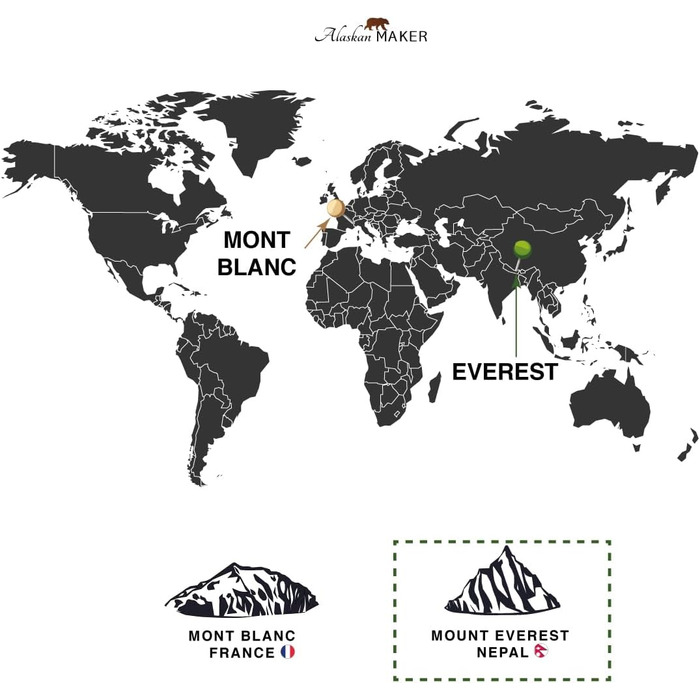 Декантер для вина 1,8 л Everest, ручна робота, кришталеве скло з рельєфом гір, 3-в-1 фільтр, аератор і носик