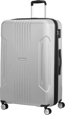 Валіза American Tourister Tracklite Spinner 120 л, розсувна, срібляста, 78 см