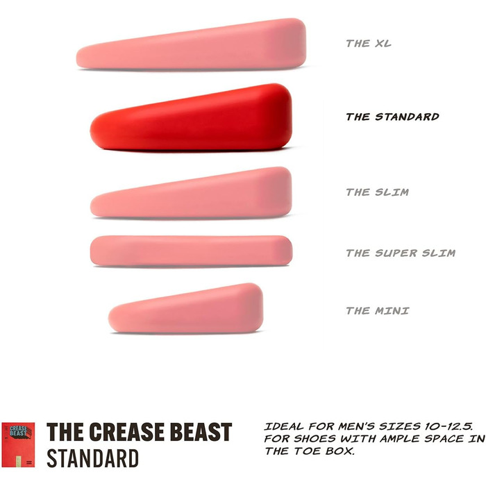 Захист від заломів Crease Beast з меморі-піни для взуття: профілактика заломів у нових та старих кросівках (Jordan, Dunks, Air Force)