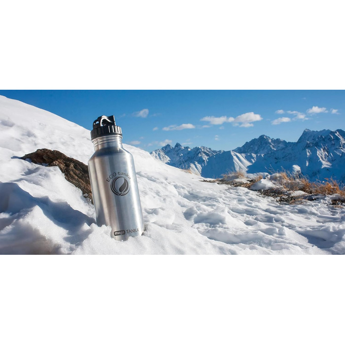 Еко-пляшка ECOtanka 2,0 л з нержавіючої сталі, герметична, BPA Free, для спорту та фітнесу