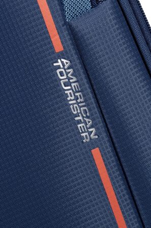 Валіза American Tourister Pulsonic Spinner L 81 см, розширювана, 113/122 л, синя (Combat Navy), для подорожей