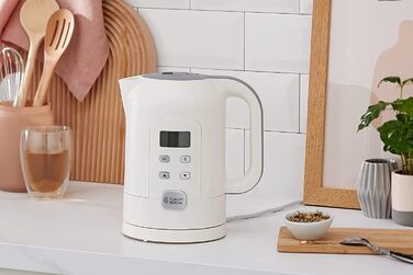 Електрочайник Russell Hobbs з регулюванням температури, LCD-дисплеєм, 1,7 л, 2200 Вт, для дитячого харчування, підтримка тепла, модель 21150-70