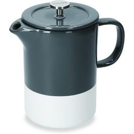 Френч-прес La Cafetière Barcelona 850 мл, керамічний, сірий