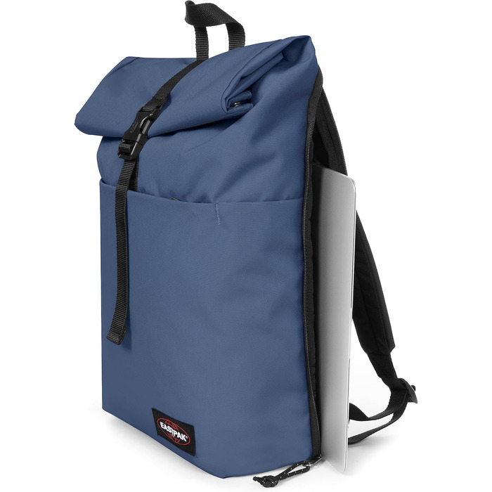 Рюкзак Eastpak UP ROLL 23 л чорний (Powder Pilot) — міський, водостійкий, для ноутбука