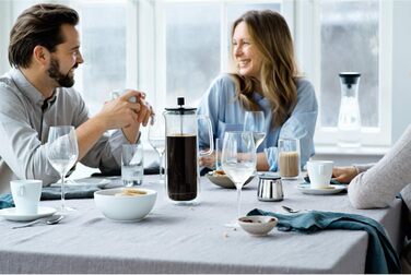Френч-прес WMF Coffee Time 0,75 л, подвійне скло, для кави, на 6 чашок, скляний, можна мити в посудомийній машині