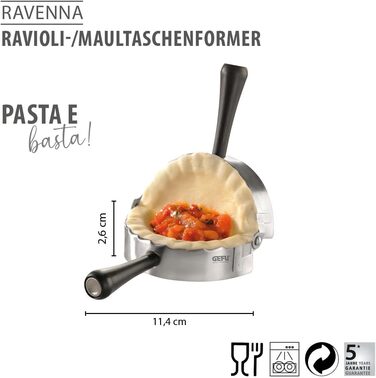 Форма для равіолі та маульташен складана RAVENNA, кругла