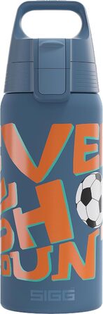 SIGG ізольована дитяча термос-пляшка Shield Therm ONE 0,5 л для газованих напоїв, герметична, легка, BPA-free (5 Ballgame)