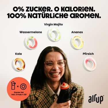 Пляшка для води air up 600 мл з аромат-подами, сіра, для школи, спорту, з трубочкою, без цукру, для дітей і дорослих