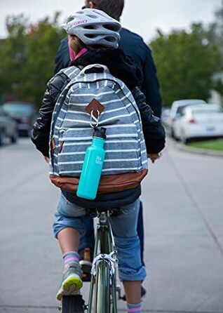 Пляшка з нержавіючої сталі Klean Kanteen з спортивною кришкою, оранжева