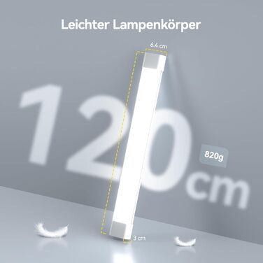 Світильник для вологих приміщень Anten LED 120 см, 36 Вт, 6000K, 4000 Лм, IP65, водонепроникний, для гаража, підвалу, офісу