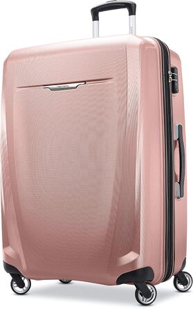 Жорсткий валіз Samsonite Winfield 3 DLX із обертовими колесами, універсальний розмір, ручна поклажа, рожевий