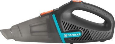 Акумуляторний ручний пилосос Gardena EasyClean Li для вологого та сухого прибирання, вбудований Li-Ion акумулятор, висока потужність всмоктування