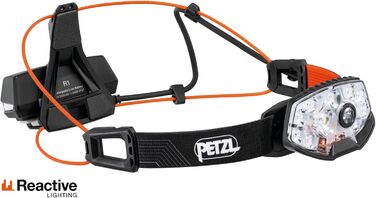 Налобний ліхтар PETZL NAO RL, чорний, унісекс, універсальний розмір