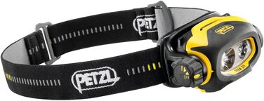 Налобний ліхтар PETZL Pixa 3R ATEX, акумуляторний, чорний/жовтий, універсальний розмір