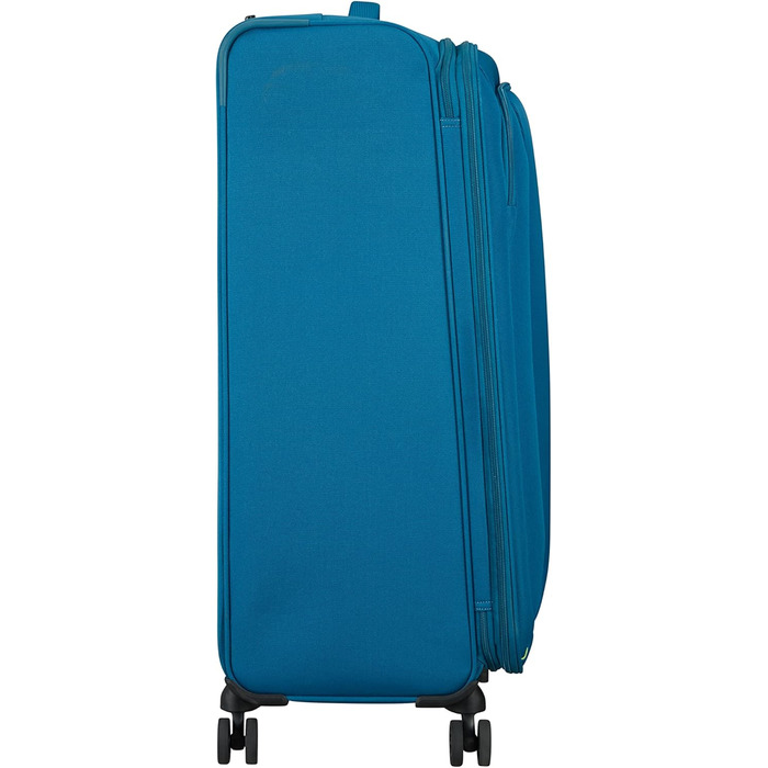 Валіза American Tourister Hyperspeed Spinner L розширювана, 80 см, 109/116 л, бірюзова (Deep Teal), поліпропілен