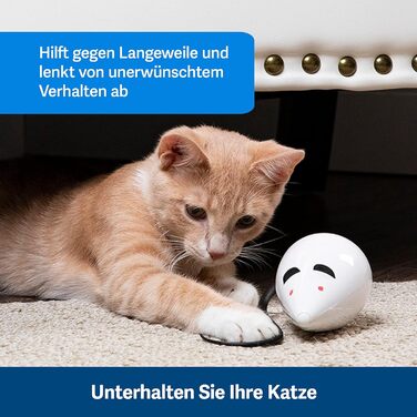 Інтерактивна іграшка для котів PetSafe з таймером, працює на 3 AA батарейках