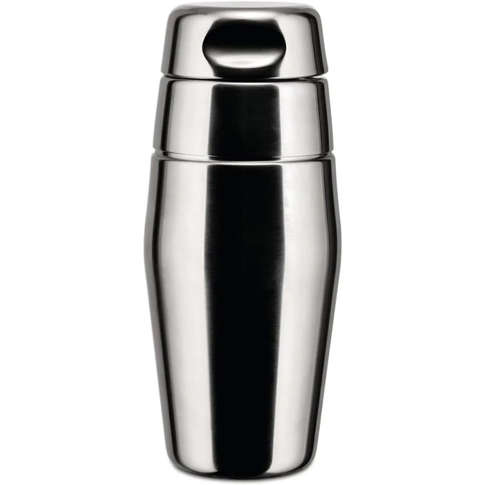 Шейкер Alessi з нержавіючої сталі, сріблястий, 8.7x10x51 см