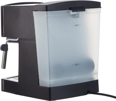 Кавоварка Mesko MS4403 еспресо 15 бар, ріжкова, для кави, капучино та латте, з мілк-фротером, підігрівом чашок, нержавійка, резервуар 1,6 л, 850 Вт
