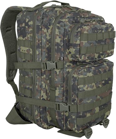 Тактичний рюкзак US Cooper Assault 25 л, Flecktarn, військовий
