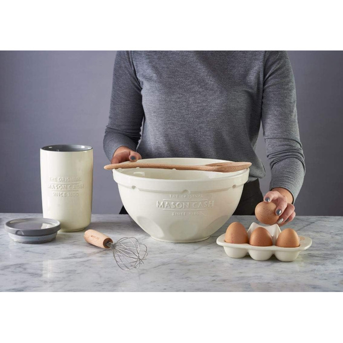 Миска для змішування Mason Cash Innovative Kitchen, біла, 5 л