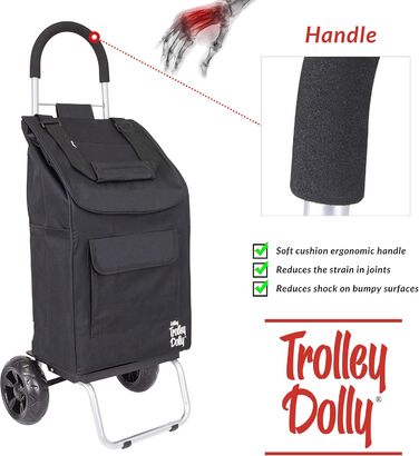 Складна господарська візок dbest products Trolley Dolly, чорний