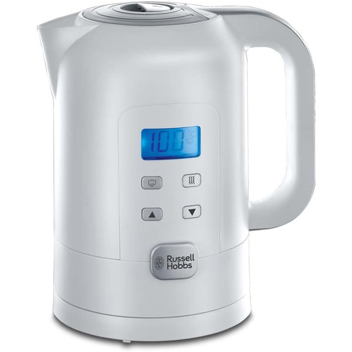 Електрочайник Russell Hobbs з регулюванням температури, LCD-дисплеєм, 1,7 л, 2200 Вт, для дитячого харчування, підтримка тепла, модель 21150-70