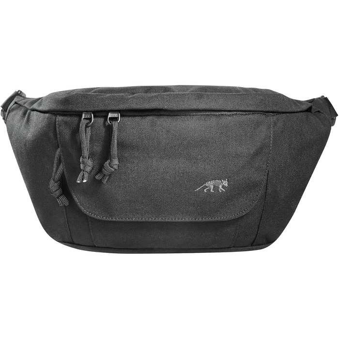 Тактична універсальна поясна сумка Tasmanian Tiger TT Modular Hip Bag II, 5 л, з 3 відділеннями на блискавці, MOLLE-панеллю, для спорту, туризму, outdoor, чорна