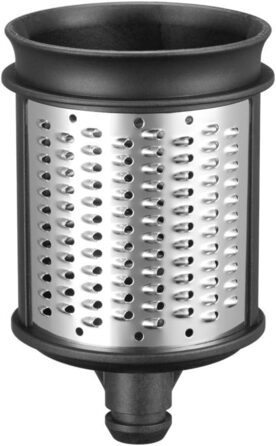 Набір овочерізок KitchenAid KSMVSA+KSMEMVSC, 7 предметів, нержавіюча сталь, сріблястий/білий