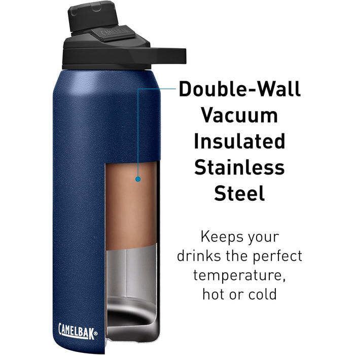 Пляшка для води CAMELBAK Chute Mag 1 л, пластикова, спортивна