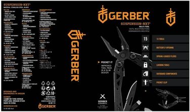 Мультитул Gerber Bear Grylls Ultimate, 15 функцій, з нейлоновим чохлом і кліпсою