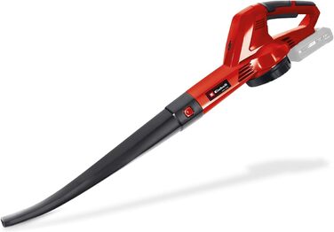 Акумуляторний повітродув Einhell GC-CL 18 Li E Solo Power X-Change, 18 В, 210 км/год, легкий, потужний, регулювання швидкості, Softgrip, без акумулятора
