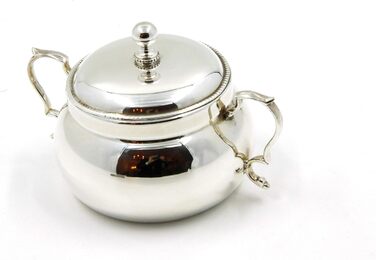 Королівська цукорниця Sheffield Silver у сучасному стилі – високоякісна посріблена цукорниця Royal Family