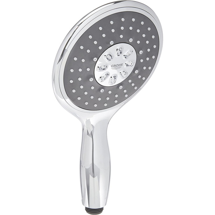 Душова лійка Grohe Vitalio Rain 130, 4 режими, хром, 13 см, 9,5 л/хв