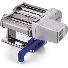 Електрична машинка для макаронів Ariete Pastamatic 1593, 90 Вт, 2 швидкості, 9 режимів тіста, 5 насадок, ручка та затискач