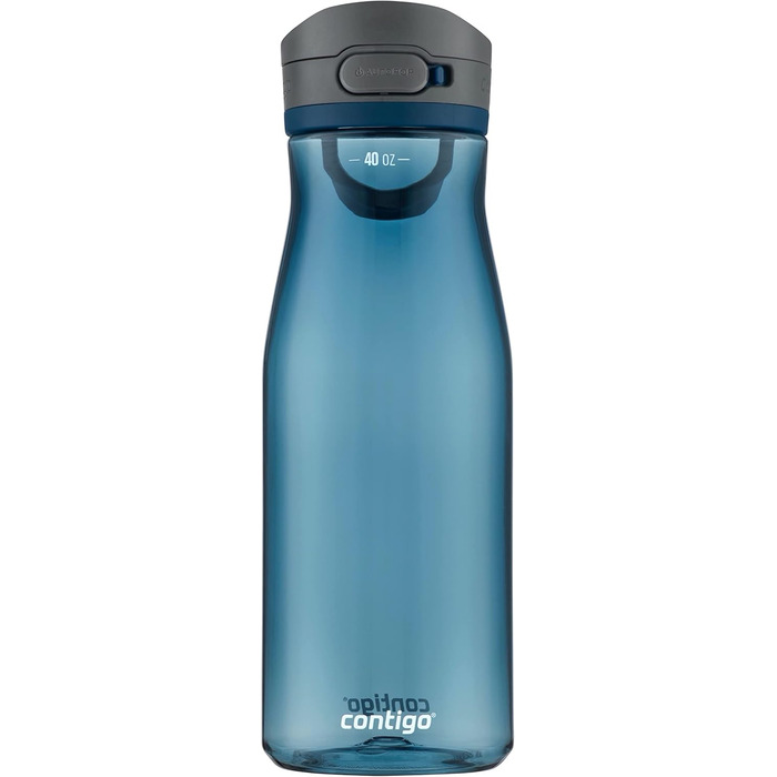 Пляшка для води Contigo Jackson 2.0 Tritan з кришкою Autopop, 1,2 л, синя (Blaubeere)