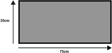 Килимок для взуття wash+dry Mikado Stripes 35x75 см, кольоровий, для приміщень, праний