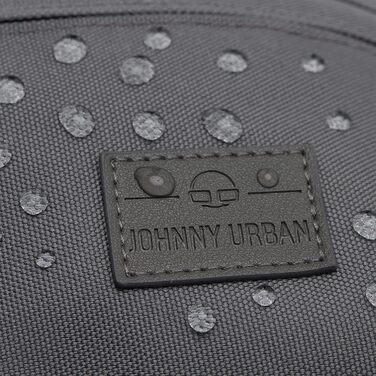Поясна сумка JOHNNY URBAN Tom, унісекс, водовідштовхувальна, темно-сіра, для фестивалів, стильна кросбоді-сумка на груди з регульованим ременем
