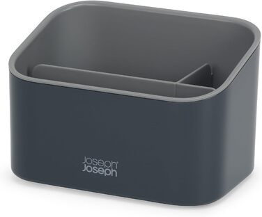 Joseph Joseph Surface багаторівневий органайзер для миття посуду, кухонний спрей-каді з нержавіючої сталі, протиковзкий, сірий (пластик)