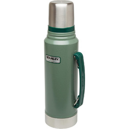 Термос Stanley Classic Legendary, нержавіюча сталь, 1 л, 24-32 год тримає тепло/холод, BPA Free, кришка-чашка, для напоїв, для подорожей