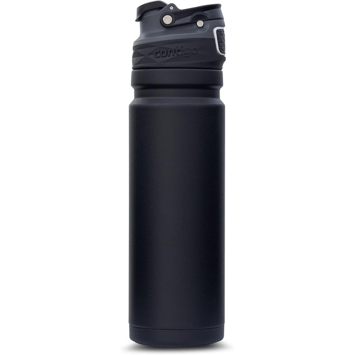 Термос пляшка Contigo Free Flow з нержавіючої сталі, 700 мл, ізольована, 100% герметична, BPA-free, зберігає холод до 29 годин, для спорту та активного відпочинку