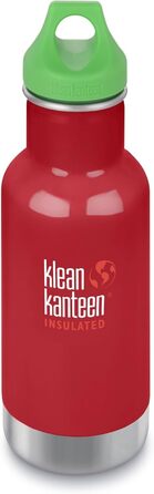 Термос пляшка Klean Kanteen з вакуумною ізоляцією та кришкою Loop, сталева питна фляга