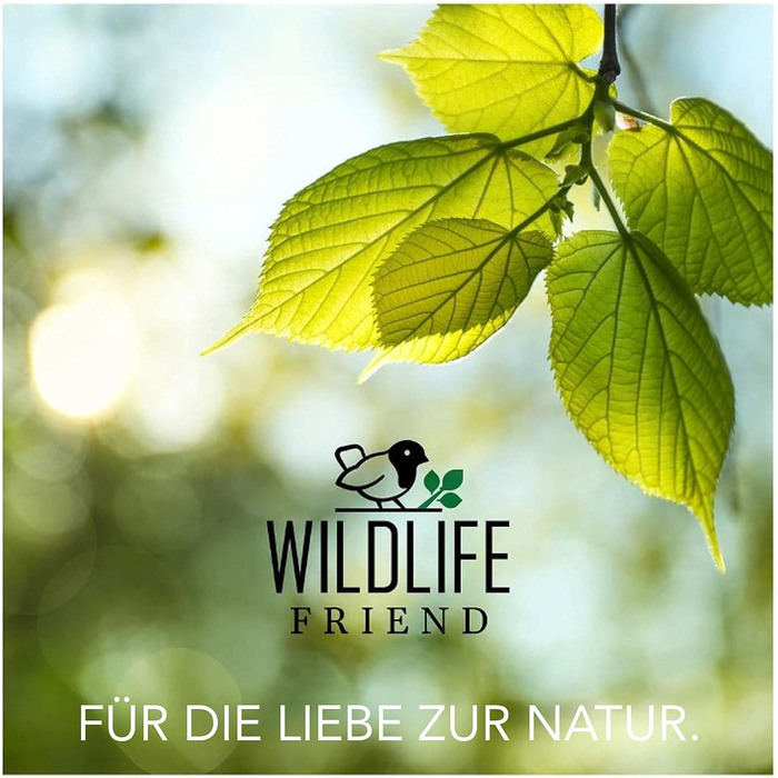 Інсектний готель WILDLIFE FRIEND з корою, 28x29,5x9 см – бджолиний будиночок з бамбуковими трубочками, нішами для комах і метеликів, для саду та балкону, малий, водостійкий