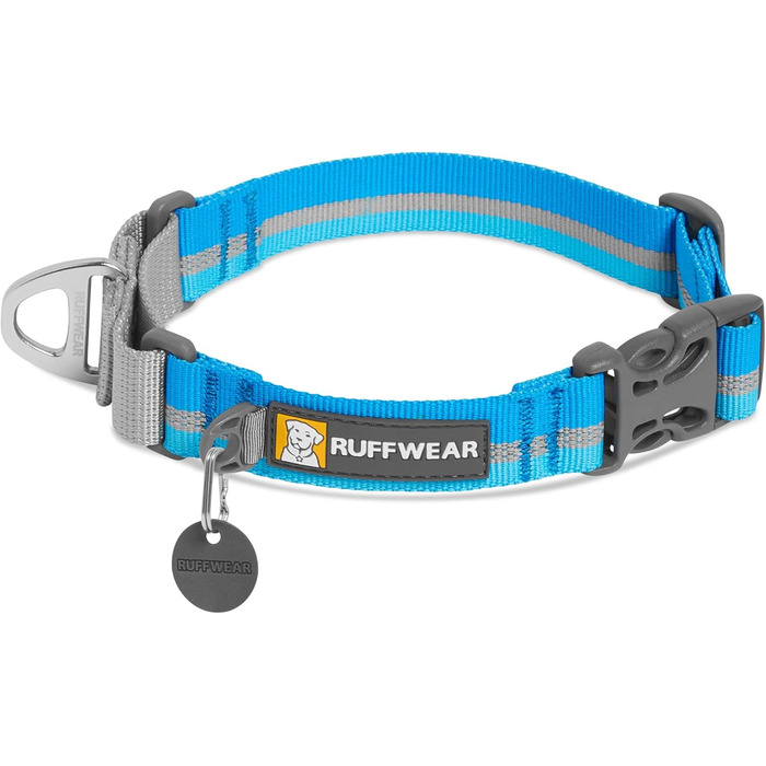 Нашийник для собак RUFFWEAR Web Reaction, синій, 28-36 см