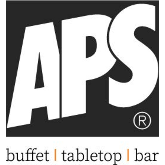 Етажерка для двох тарілок APS, хромований метал, 30 см – підставка для сервірування, для тарілок до 27 см, без тарілок