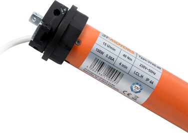 Комплект електроприводу для ролет 3T-MOTORS до 110 см, двигун 10 Нм SW60, монтажний набір, без керування