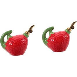 Керамічний диспенсер для олії Amosfun Strawberry Decor (набір з 2 шт. )