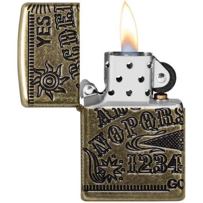 Запальничка Zippo з зображенням дошки Уіджа, модель 49001 29561, оригінал, металева, подарункова